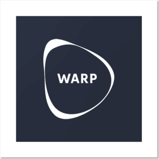 Warp Logo Posters and Art